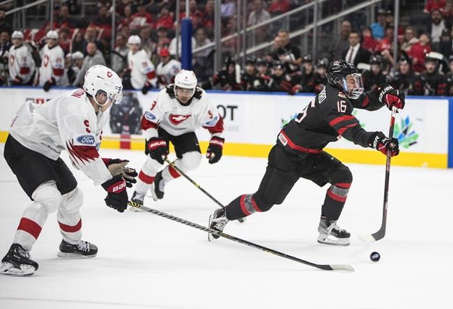 Stankoven scores twice, Canada doubles up Swiss 6-3 at world juniors | iNFOnews.ca Stankoven scores twice, Canada doubles up Swiss 6-3 at world juniors | iNFOnews.ca