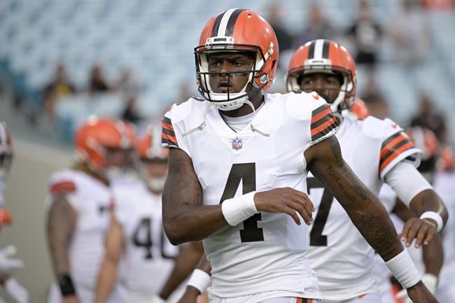 Browns' Deshaun Watson suspended 11 games, fined $5 million | iNFOnews.ca Browns' Deshaun Watson suspended 11 games, fined $5 million | iNFOnews.ca