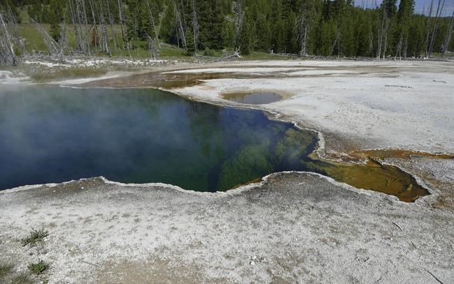 Part of a foot, in a shoe, spotted in Yellowstone hot spring | iNFOnews.ca Part of a foot, in a shoe, spotted in Yellowstone hot spring | iNFOnews.ca