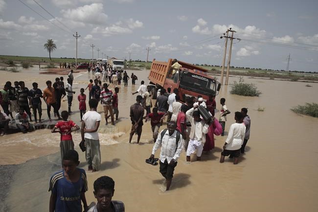 Sudan official: Death toll from seasonal flooding at 100 | iNFOnews.ca