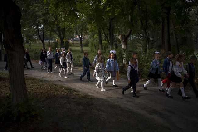 It's back to school in Ukraine - but far from normal | iNFOnews.ca It's back to school in Ukraine - but far from normal | iNFOnews.ca