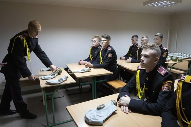 As teachers worry, kids at Ukraine cadet school wait for war | iNFOnews.ca As teachers worry, kids at Ukraine cadet school wait for war | iNFOnews.ca
