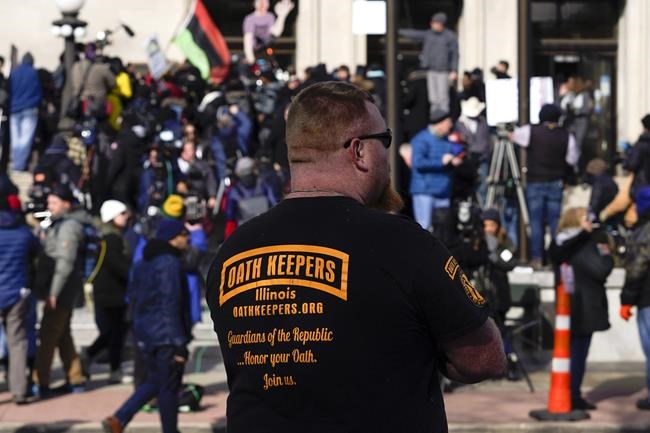 Elected officials, police chiefs on leaked Oath Keepers list | iNFOnews.ca CP619473728