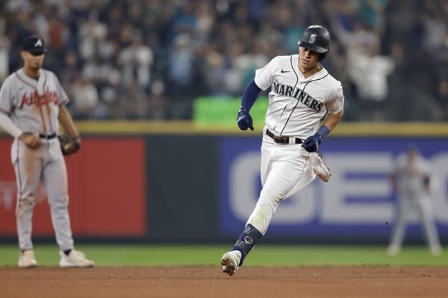 Mariners use 2 homers, Kirby's pitching to stop Braves 3-1 | iNFOnews.ca Mariners use 2 homers, Kirby's pitching to stop Braves 3-1 | iNFOnews.ca