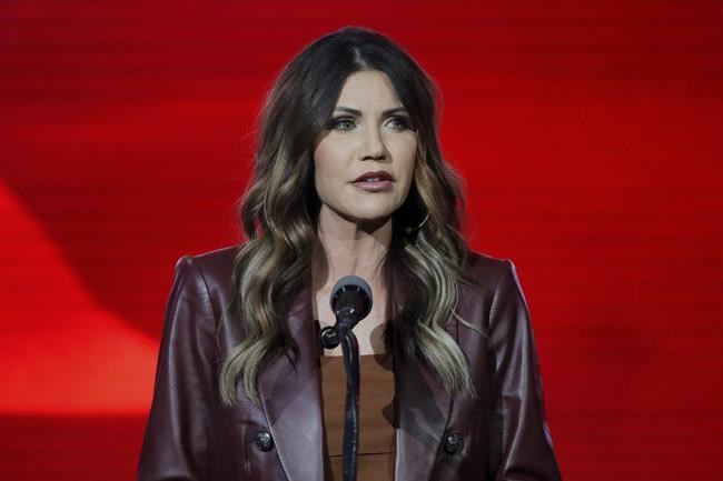 Gov. Kristi Noem's activity to be limited after back surgery | iNFOnews.ca