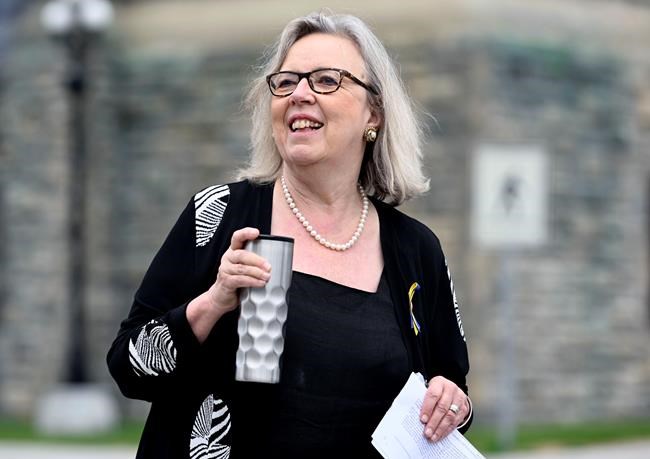 Green leadership contender Elizabeth May says she never threatened to quit party | iNFOnews.ca