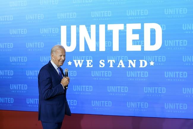 Biden: Hate-fueled violence 'has no place in America' | iNFOnews.ca
