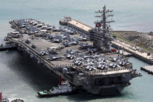 US aircraft carrier to visit S. Korea amid N. Korean threats | iNFOnews.ca