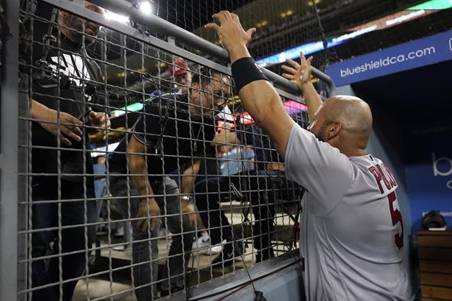 Cards' Pujols hits 700th home run, 4th player to reach mark | iNFOnews.ca Cards' Pujols hits 700th home run, 4th player to reach mark | iNFOnews.ca