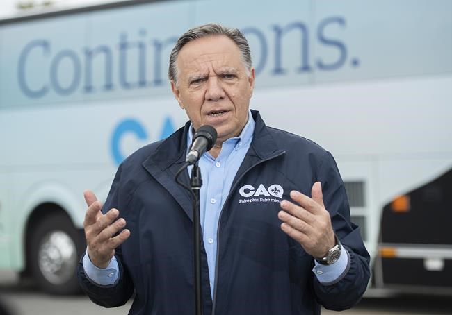 Quebec votes: Legault criticizes immigration minister who said newcomers 'don't work' | iNFOnews.ca