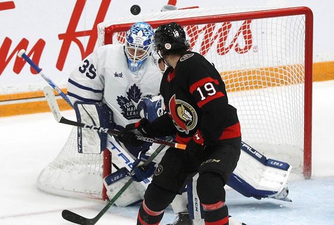 Robertson scores twice to lead Maple Leafs to 6-3 victory over Senators | iNFOnews.ca