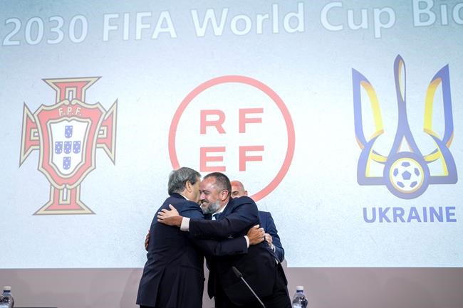 Ukraine links World Cup host bid to beating horrors of war | iNFOnews.ca