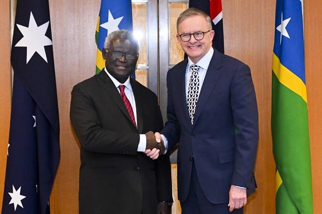 Solomon Islands leader rules out China base in his country | iNFOnews.ca
