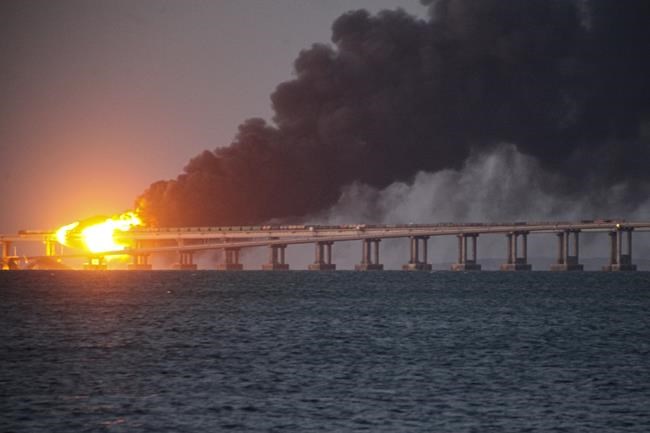 Putin calls Kerch Bridge attack "a terrorist act" by Kyiv | iNFOnews.ca Putin calls Kerch Bridge attack "a terrorist act" by Kyiv | iNFOnews.ca