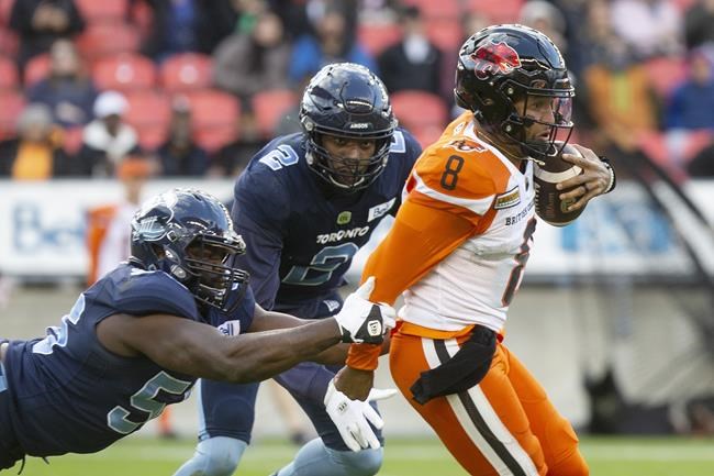 Bethel-Thompson's late touchdown pass earns Argos home win over Lions | iNFOnews.ca Bethel-Thompson's late touchdown pass earns Argos home win over Lions | iNFOnews.ca