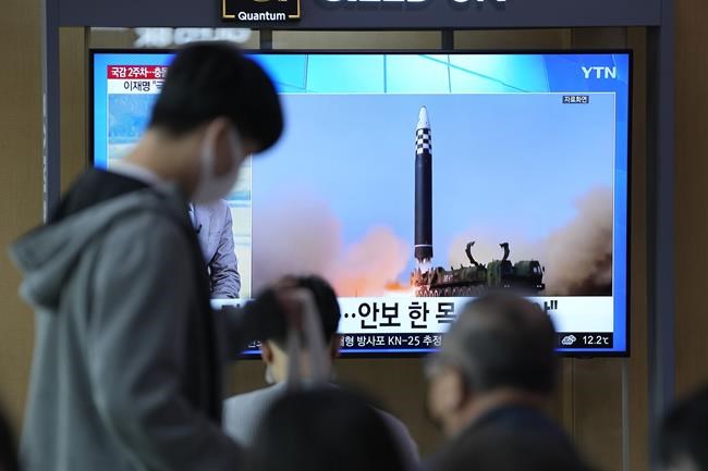 NKorea launches 2 missiles toward sea after US-SKorea drills | iNFOnews.ca