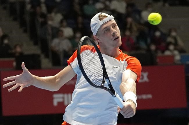 Denis Shapovalov tops Antoine Bellier to advance to Stockholm Open quarterfinals | iNFOnews.ca CP296791600