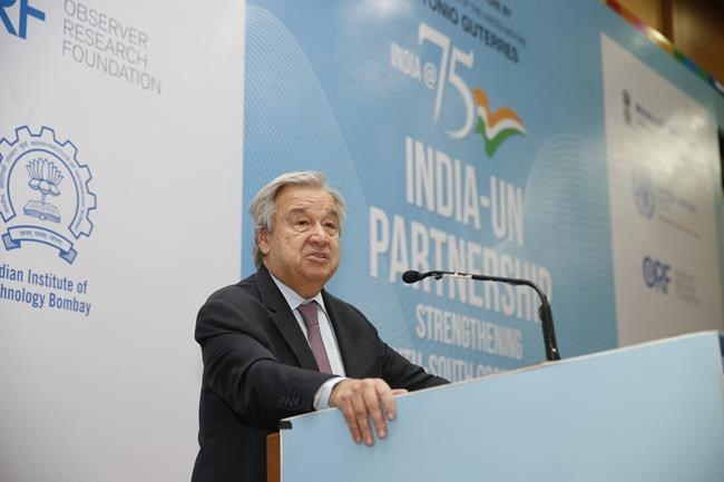 UN chief and Indian PM jointly launch climate action program | iNFOnews.ca