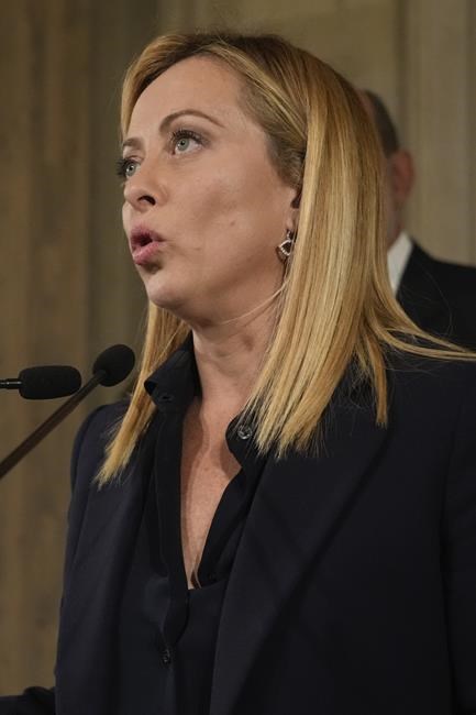 Italy's far-right leader Meloni forms new government | iNFOnews.ca