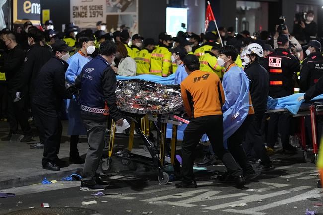 Crush kills at least 151 at Halloween festivities in Seoul | iNFOnews.ca Crush kills at least 151 at Halloween festivities in Seoul | iNFOnews.ca