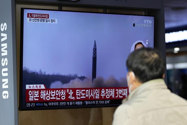 North Korea keeps up its missile barrage with launch of ICBM | iNFOnews.ca