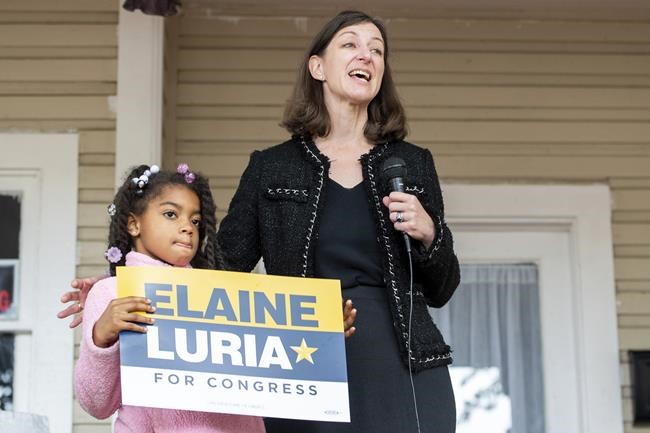 Luria makes final case for democracy, vies for Black voters | iNFOnews.ca