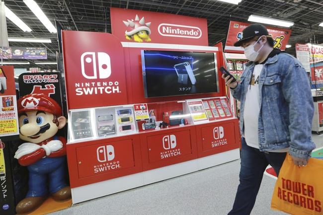 Nintendo's profit climbs on Switch machine, software sales | iNFOnews.ca