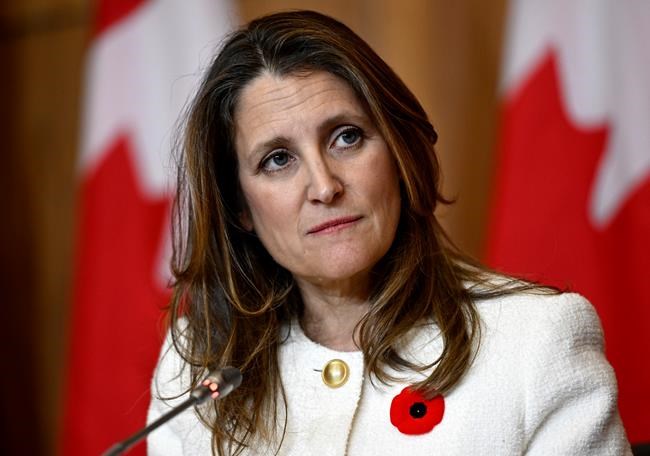 Deputy prime minister says there will be disagreements, but she can work with Smith | iNFOnews.ca
