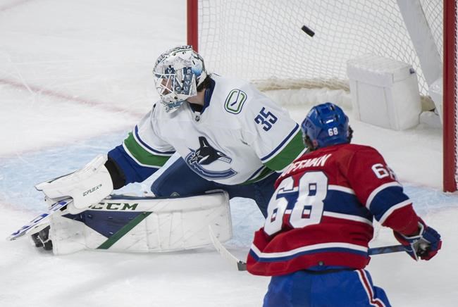 Dach's two-goal night helps Canadiens beat Canucks 5-2 for back-to-back wins | iNFOnews.ca