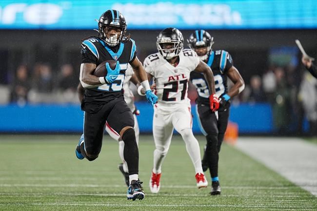 Foreman leads Panthers past rival Falcons in rain, 25-15 | iNFOnews.ca