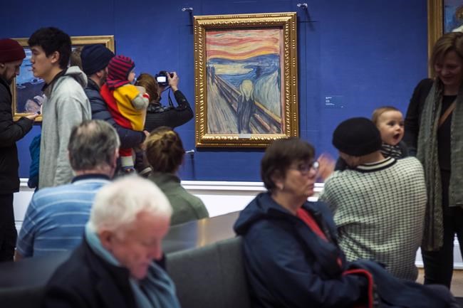 Famed painting 'The Scream' targeted by climate activists | iNFOnews.ca CP1085569520