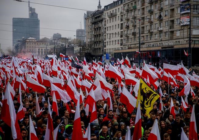 Thousands join nationalist march on Polish Independence Day | iNFOnews.ca Thousands join nationalist march on Polish Independence Day | iNFOnews.ca