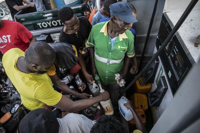 Gas stations in Haiti reopen for 1st time in 2 months | iNFOnews.ca Gas stations in Haiti reopen for 1st time in 2 months | iNFOnews.ca