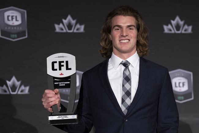 Bombers receiver Schoen named CFL's rookie of the year | iNFOnews.ca
