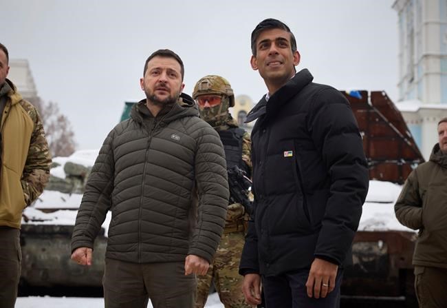 UK PM Sunak makes surprise trip to Kyiv, boosts defense aid | iNFOnews.ca