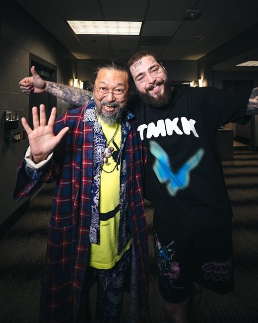 Murakami, Malone unite in 'flower-butterfly' collaboration | iNFOnews.ca Murakami, Malone unite in 'flower-butterfly' collaboration | iNFOnews.ca