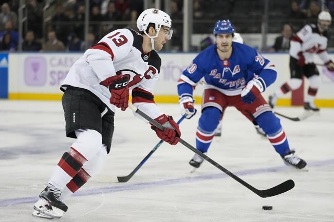 Devils overcome quick 2-goal deficit, rally past Rangers 5-3 | iNFOnews.ca Devils overcome quick 2-goal deficit, rally past Rangers 5-3 | iNFOnews.ca