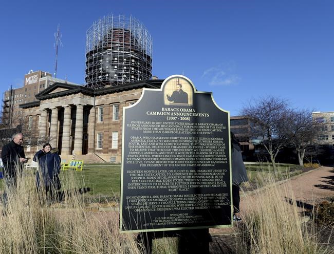 Obama historical marker now at Illinois' Old State Capital | iNFOnews.ca