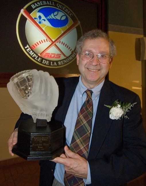 Former Expos reporter Richard Milo honoured by Canadian Baseball Hall of Fame | iNFOnews.ca