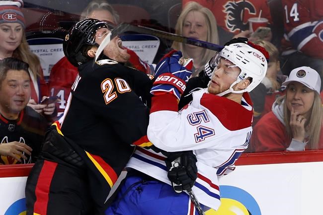 Caufield's third-period goal helps Canadiens to 2-1 victory over Flames | iNFOnews.ca Caufield's third-period goal helps Canadiens to 2-1 victory over Flames | iNFOnews.ca