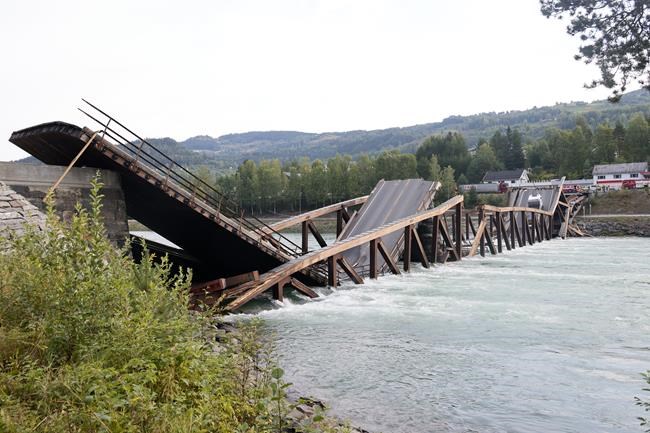 Collapsed Norway bridge had break in main span, probe finds | iNFOnews.ca