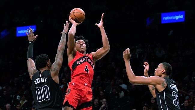 Nets build huge lead, beat Raptors 114-105 for 4th straight | iNFOnews.ca Nets build huge lead, beat Raptors 114-105 for 4th straight | iNFOnews.ca