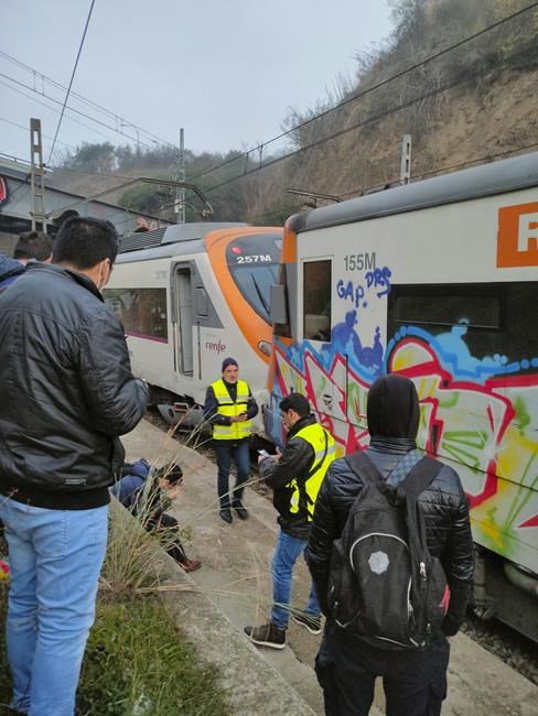 Train collision in Spain hurts 155, no serious injuries | iNFOnews.ca Train collision in Spain hurts 155, no serious injuries | iNFOnews.ca