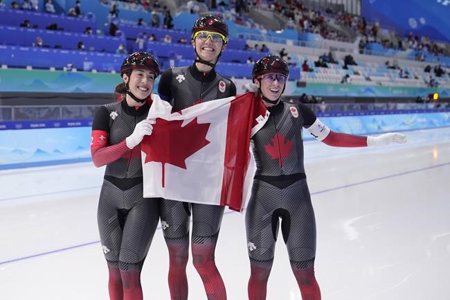 Canada's Olympic gold medallists in speedskating have eye on world record | iNFOnews.ca