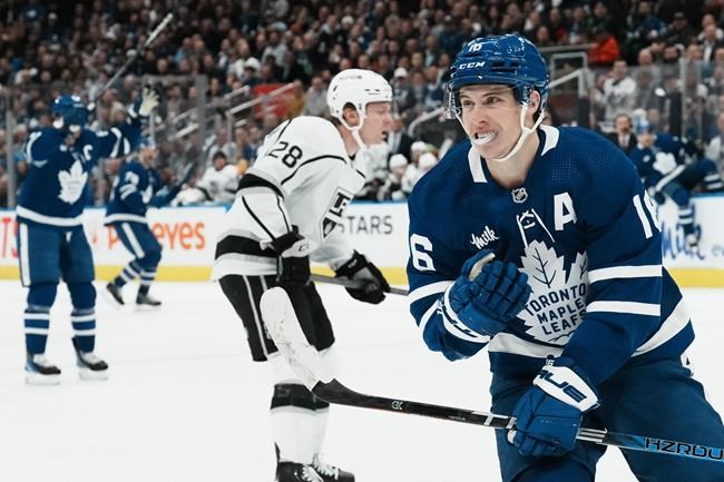 Marner scores to extend point streak to 21 games as Maple Leafs topple Kings 5-0 | iNFOnews.ca Marner scores to extend point streak to 21 games as Maple Leafs topple Kings 5-0 | iNFOnews.ca