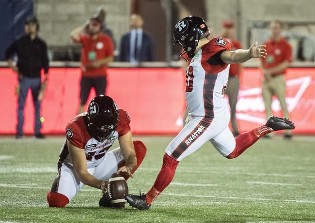 Redblacks sign kicker Lewis Ward, fullback Marco Dubois to contracts | iNFOnews.ca
