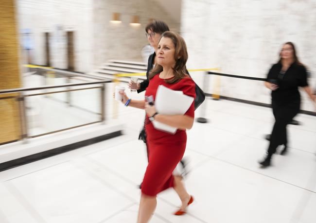 Freeland sends Ukraine $115 million in tariff revenue from Russia, Belarus imports | iNFOnews.ca Freeland sends Ukraine $115 million in tariff revenue from Russia, Belarus imports | iNFOnews.ca