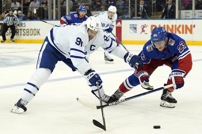 Vesey scores twice as Rangers down Maple Leafs 3-1 | iNFOnews.ca