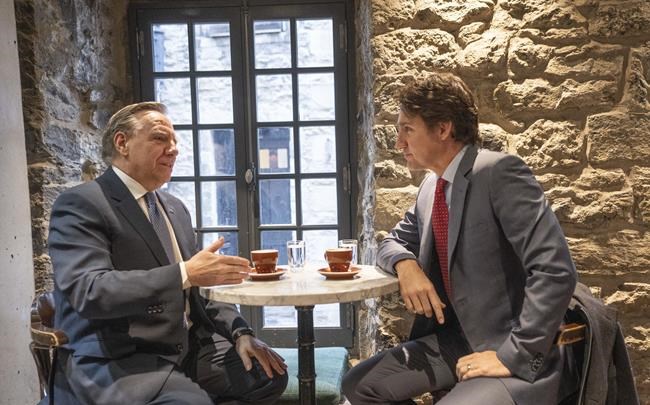 Quebec premier 'more optimistic' on health-funding deal after meeting with Trudeau | iNFOnews.ca
