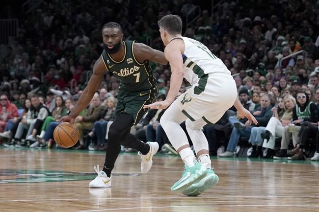 Tatum nets 41, Celtics push back on Giannis, Bucks 139-118 | iNFOnews.ca